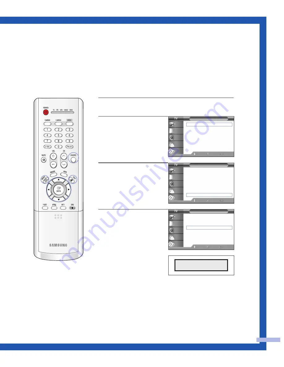 Samsung SP-61L3HR Instruction Manual Download Page 89