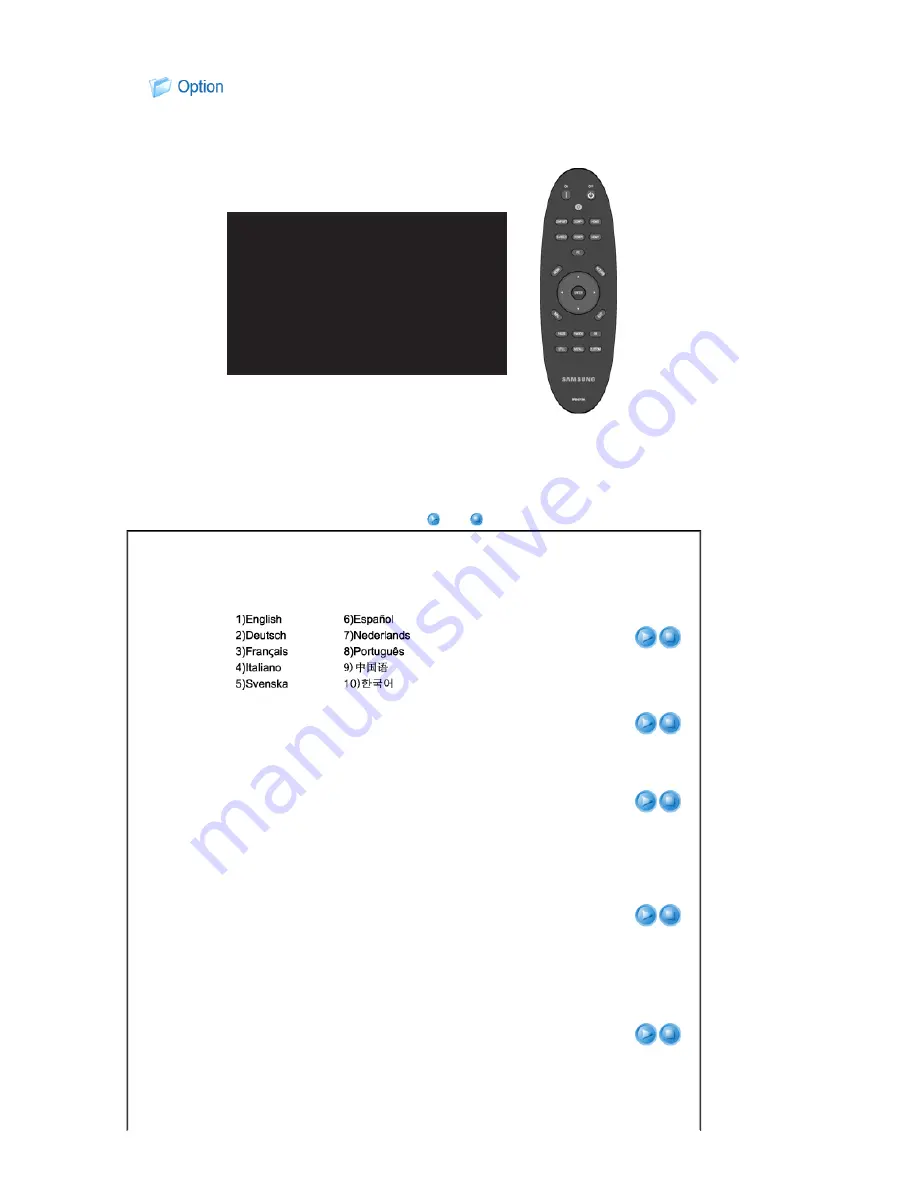 Samsung SP-A800B Owner'S Instructions Manual Download Page 33