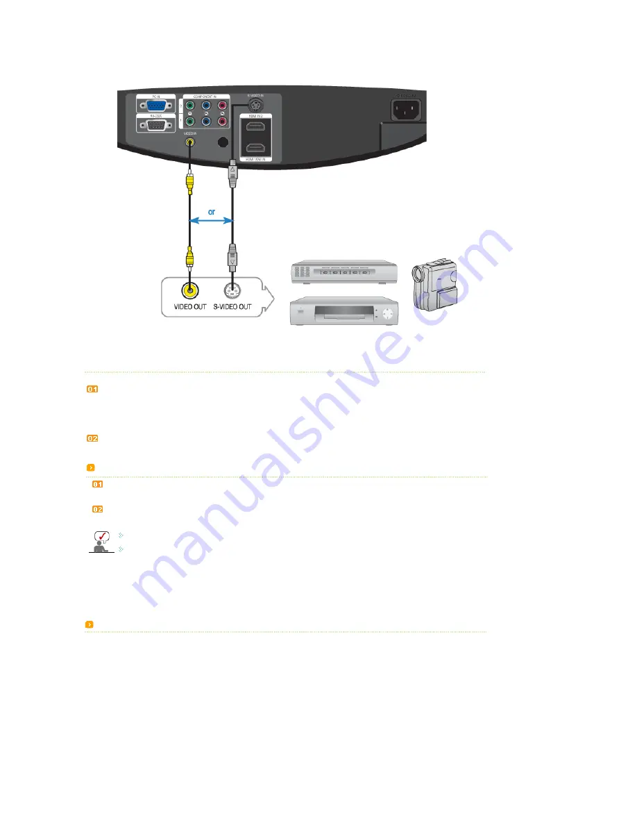 Samsung SP-A900B Owner'S Instructions Manual Download Page 25