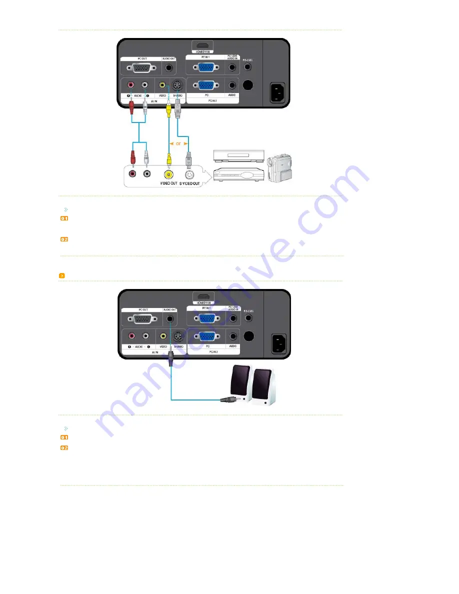 Samsung SP-L330W - LCD Proj XGA 500:1 3330 Lumens HDmi S-vid 8.4LBS... Instructions Manual Download Page 27