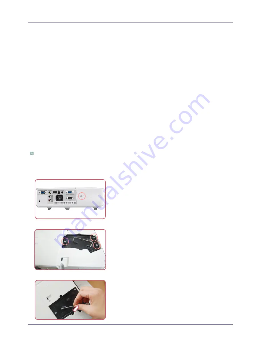 Samsung SP-M220W Owner'S Instructions Manual Download Page 16