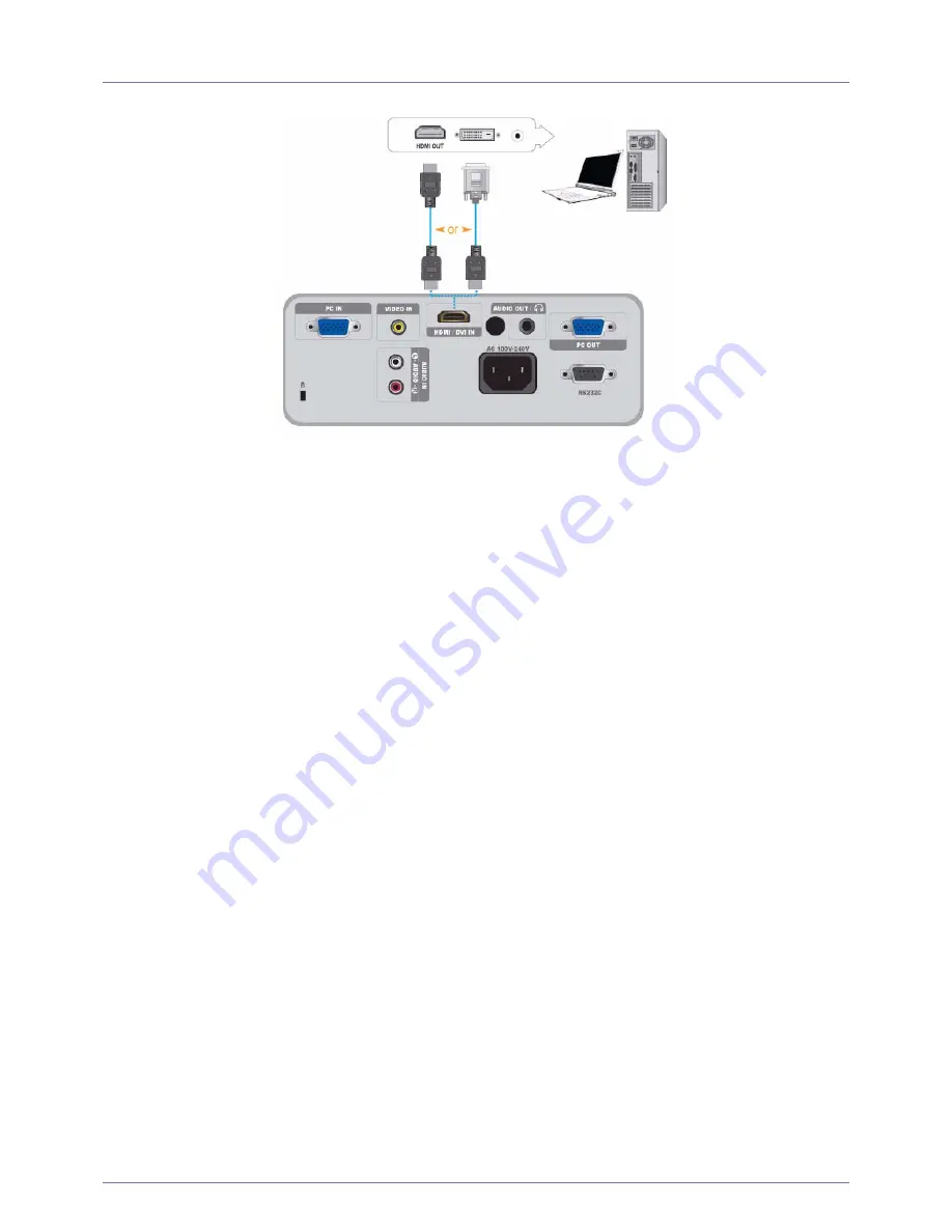 Samsung SP-M220W Owner'S Instructions Manual Download Page 25