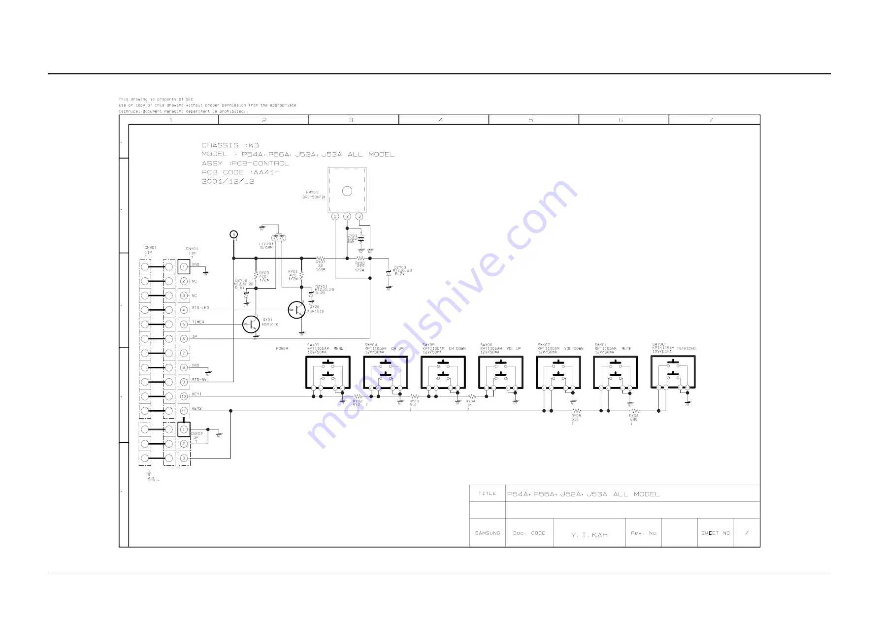 Samsung SP42W4HPX/BWT Service Manual Download Page 77