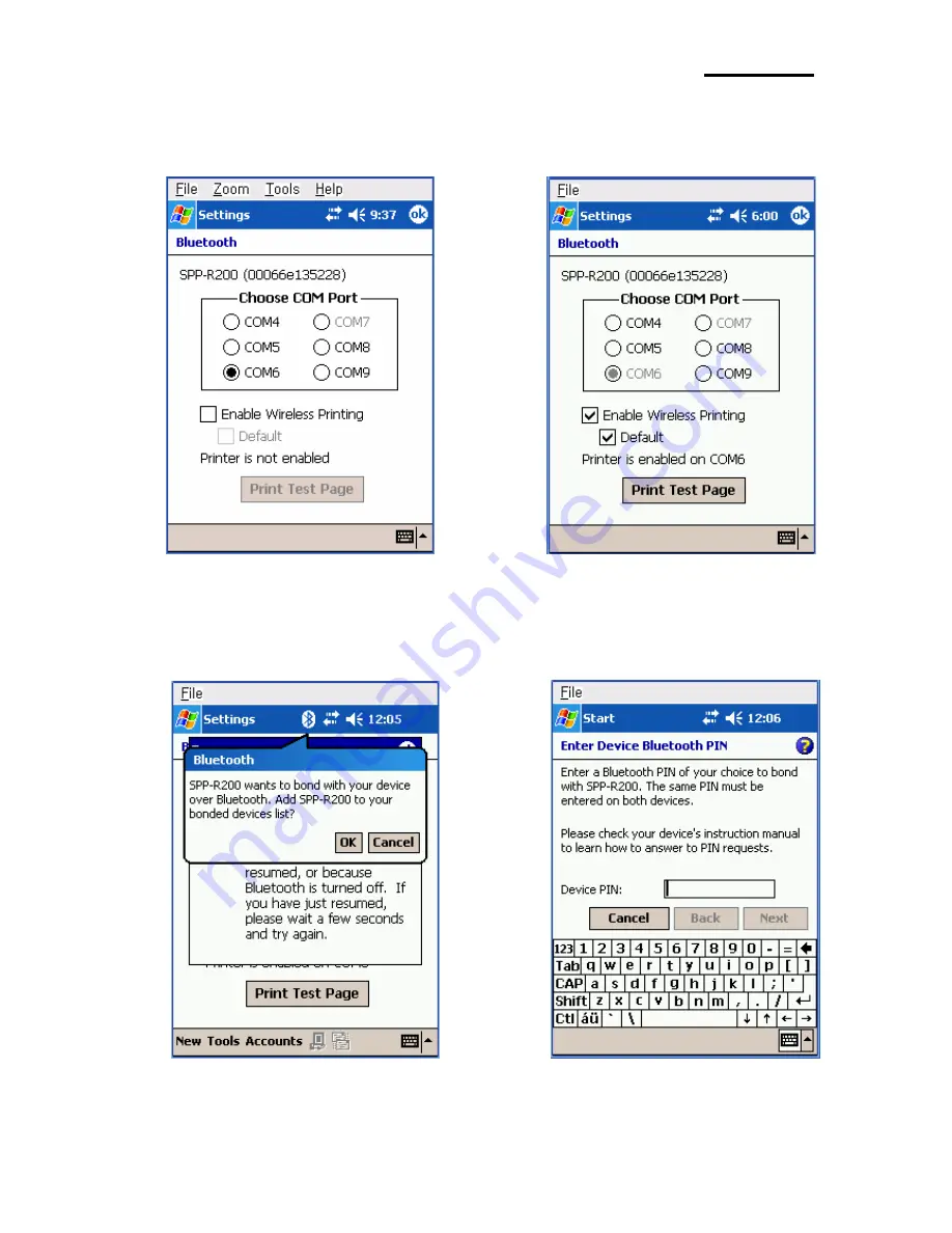 Samsung SPP-R200 Bluetooth Connection Manual Download Page 7