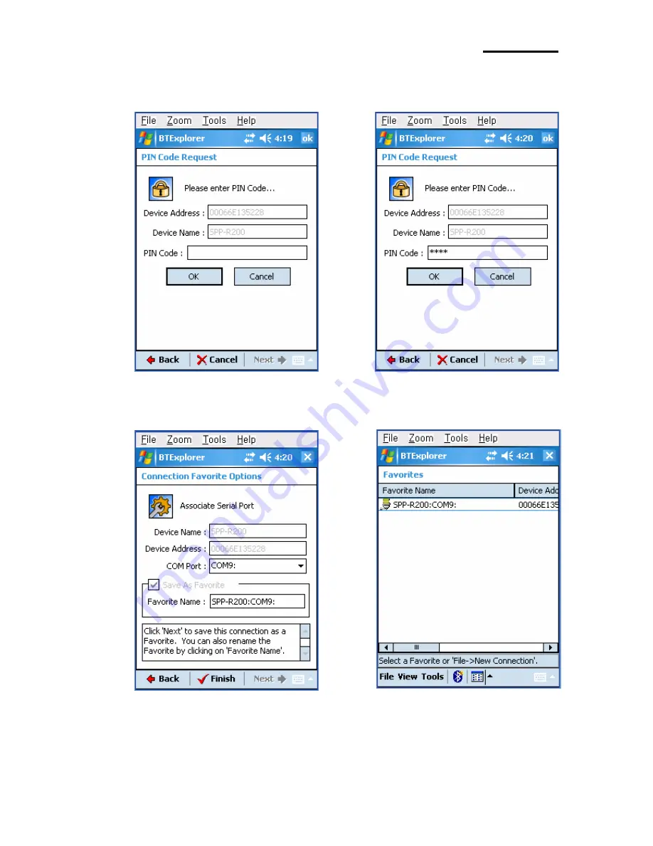 Samsung SPP-R200 Bluetooth Connection Manual Download Page 12