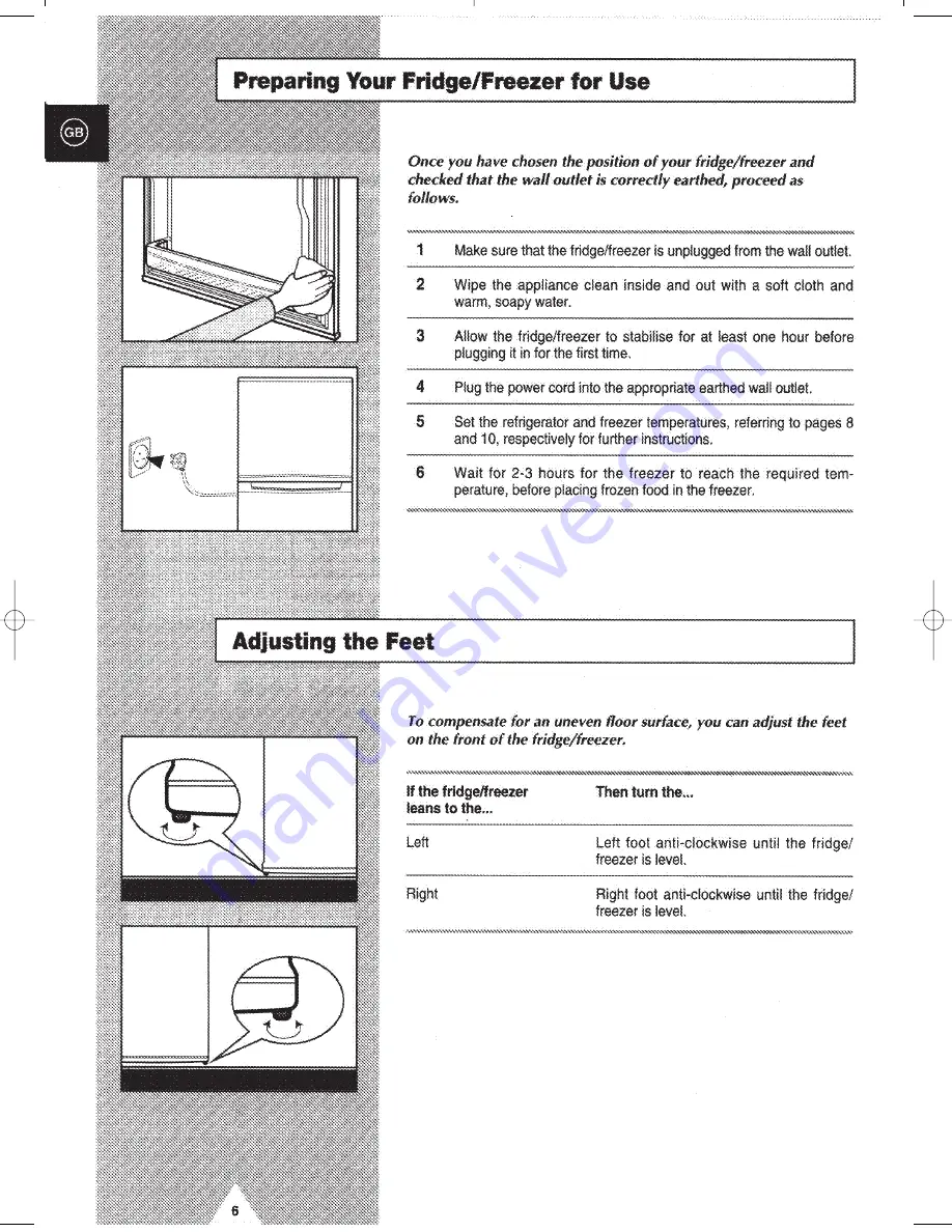 Samsung SR-38NMB Instruction Manual Download Page 6