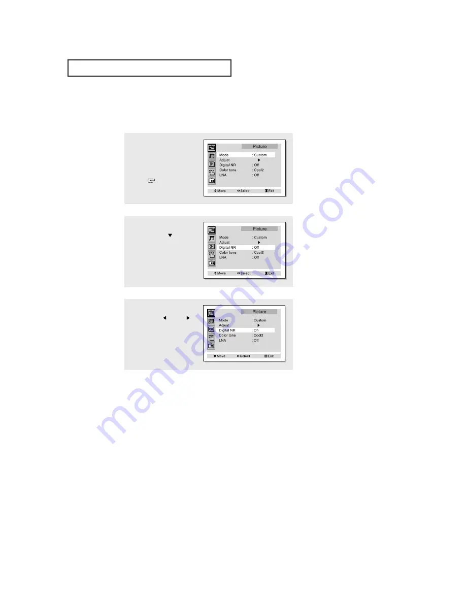 Samsung ST54T6 ST62T6 Owner'S Instructions Manual Download Page 42