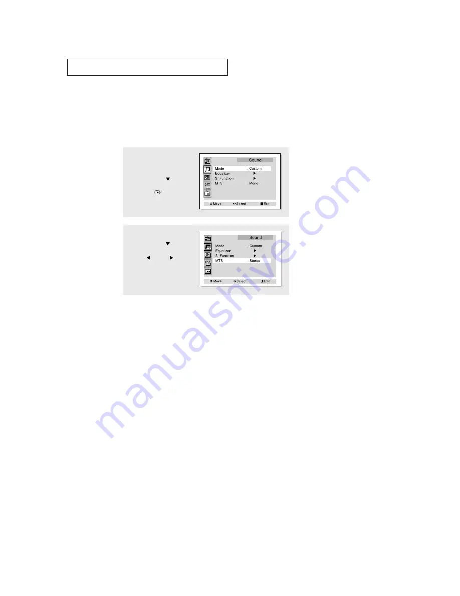 Samsung ST54T6 ST62T6 Owner'S Instructions Manual Download Page 49