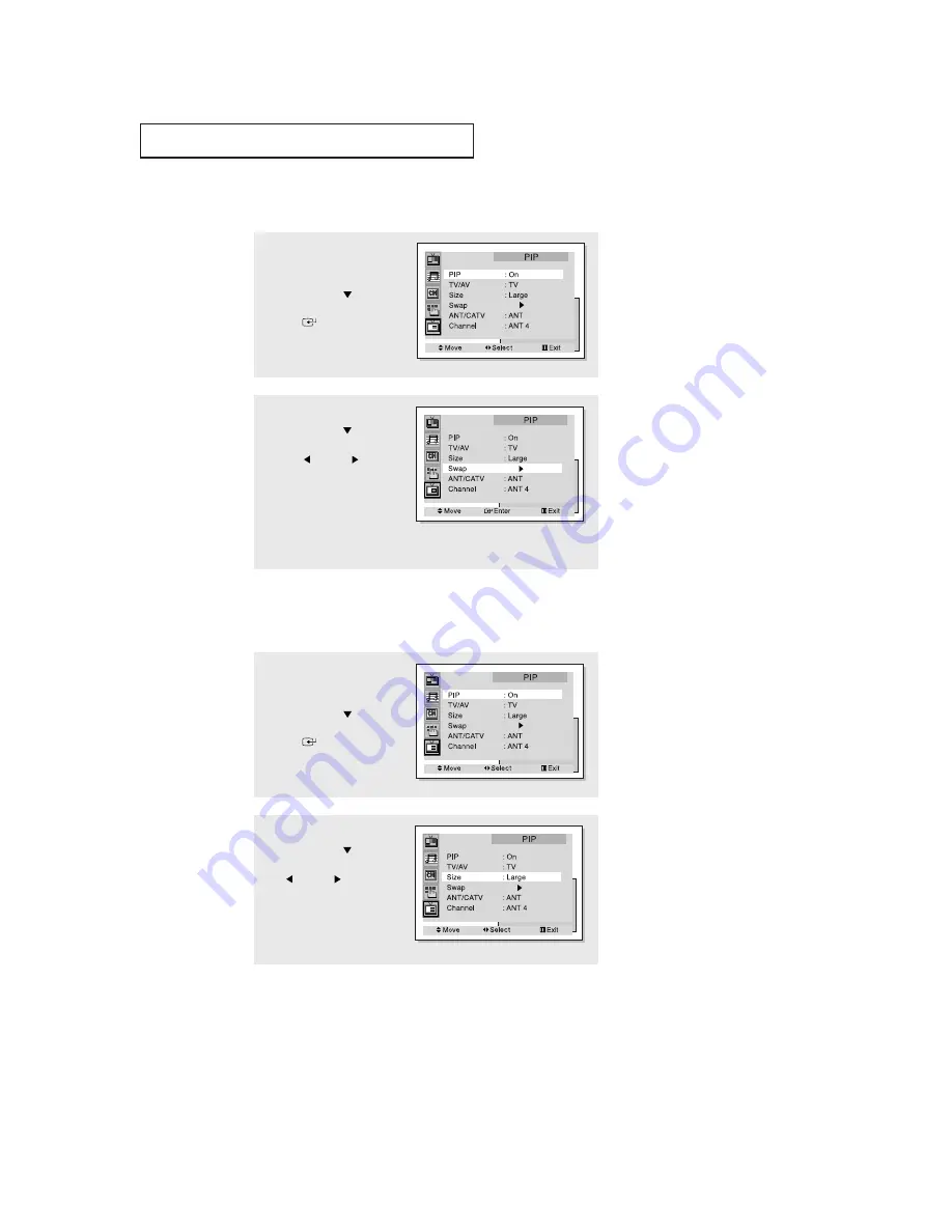 Samsung ST54T6 ST62T6 Owner'S Instructions Manual Download Page 53