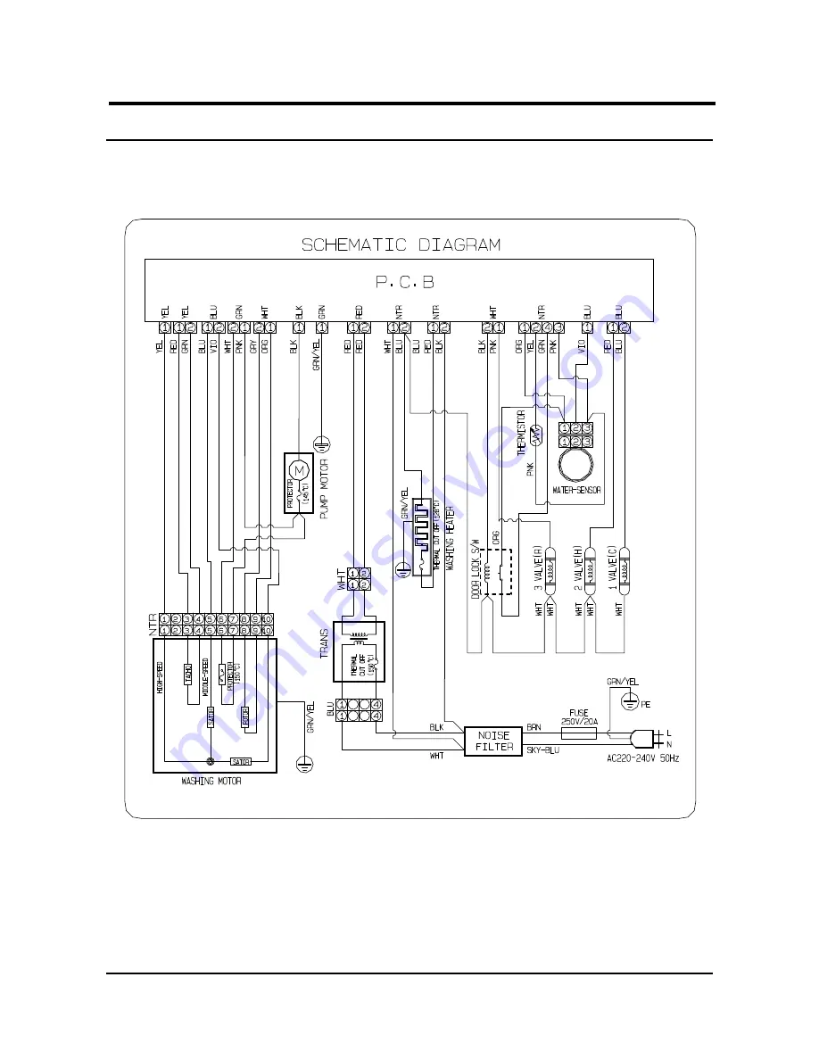 Samsung SWF-P8IW/XEH Service Manual Download Page 23