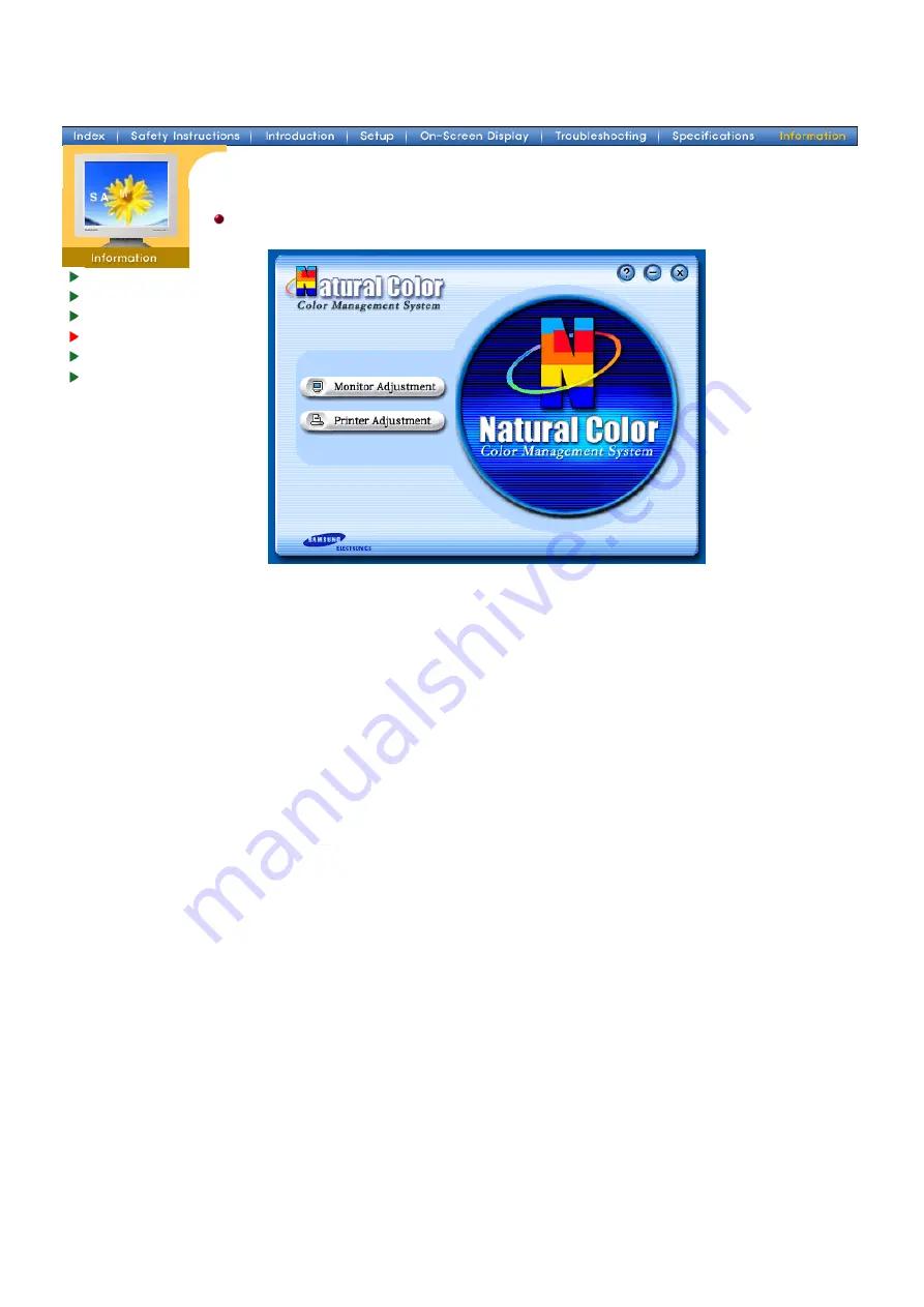 Samsung SyncMaster 174T Owner'S Manual Download Page 78