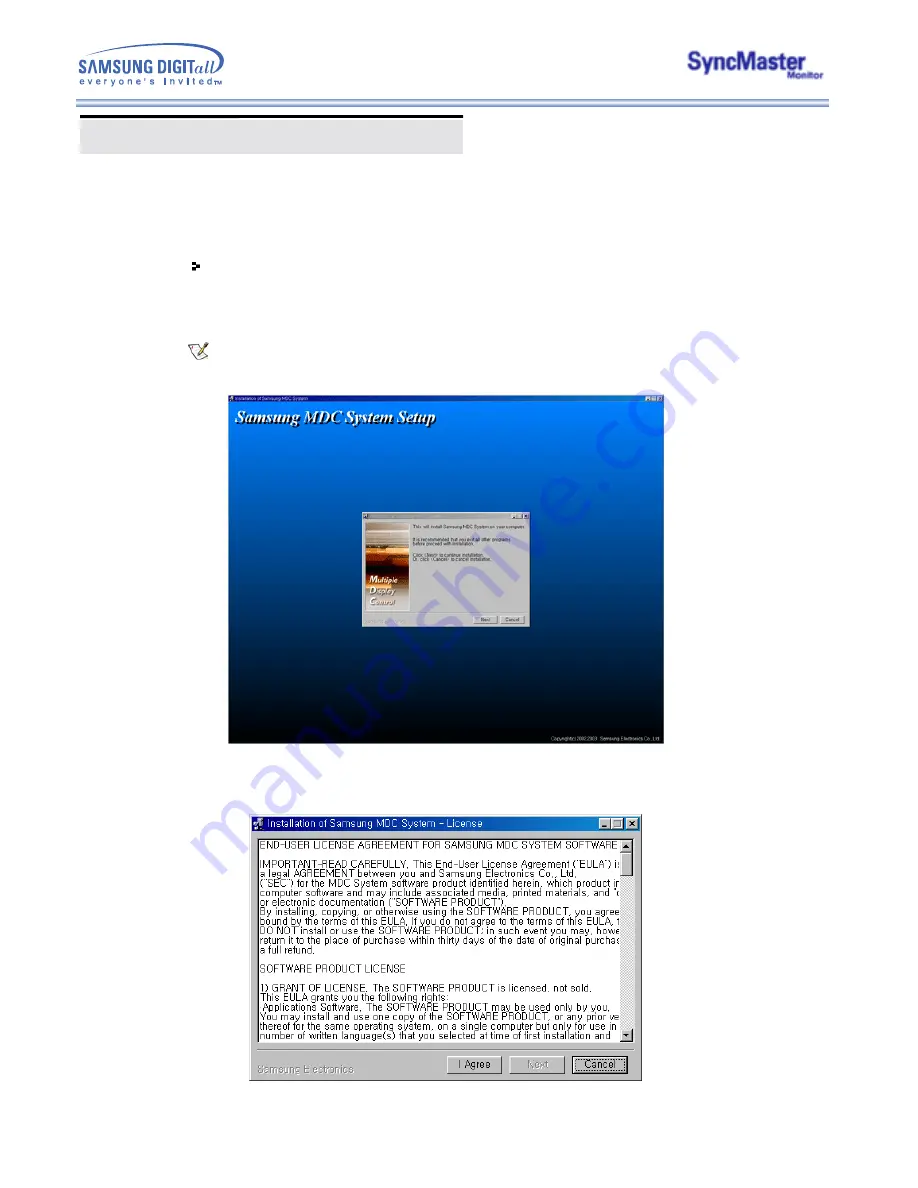 Samsung SyncMaster 403T User Manual Download Page 34