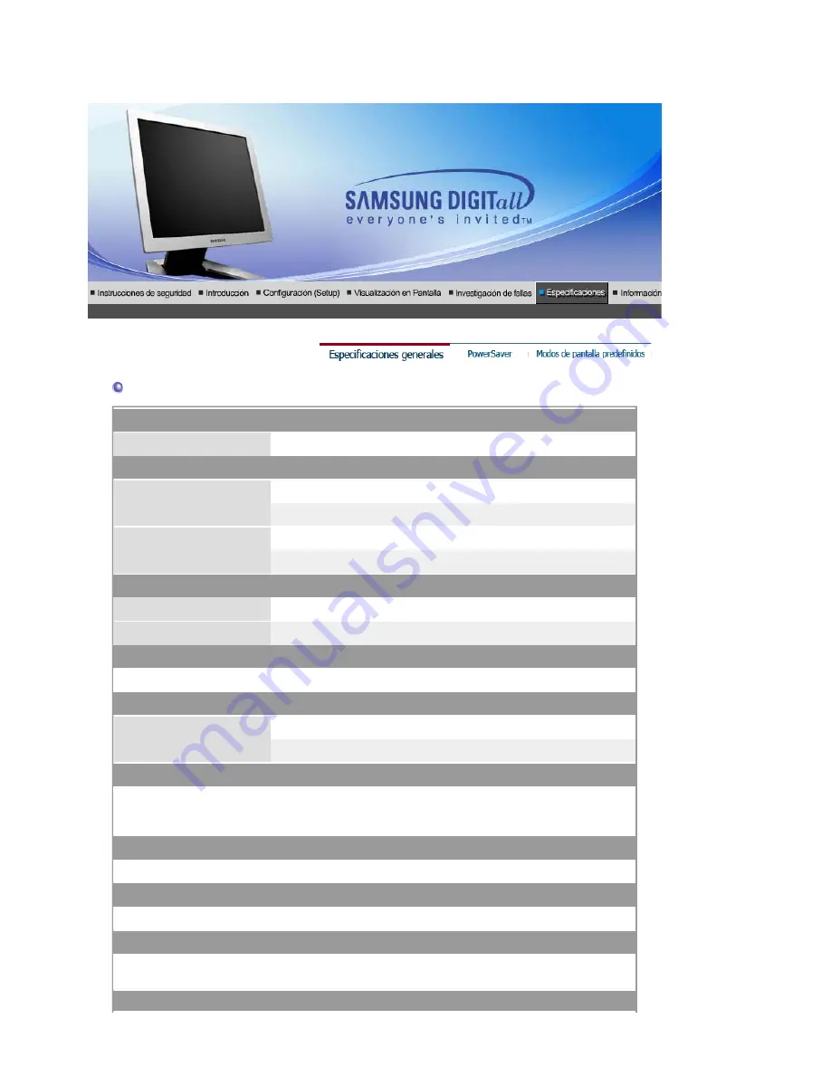 Samsung SyncMaster 720B Owner'S Manual Download Page 90