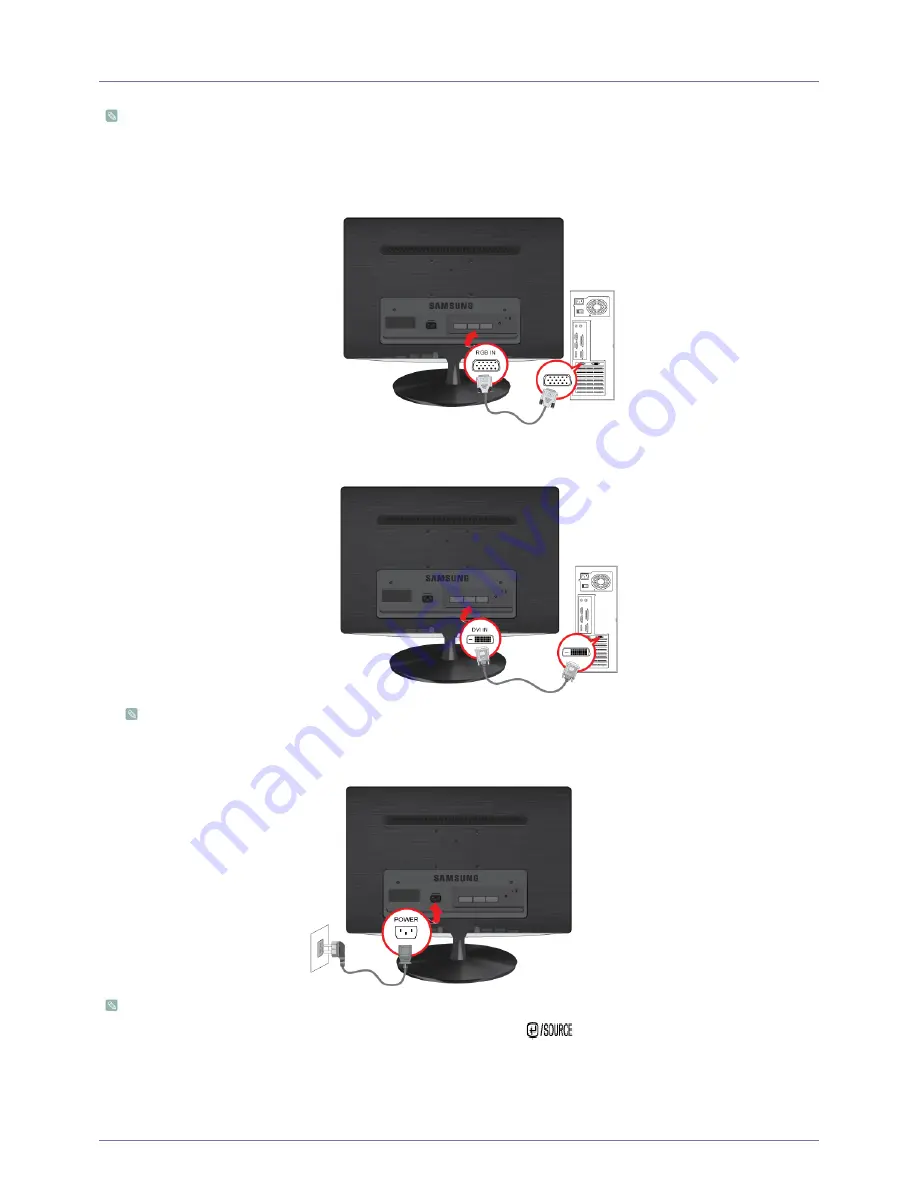 Samsung SyncMaster B2030 User Manual Download Page 16