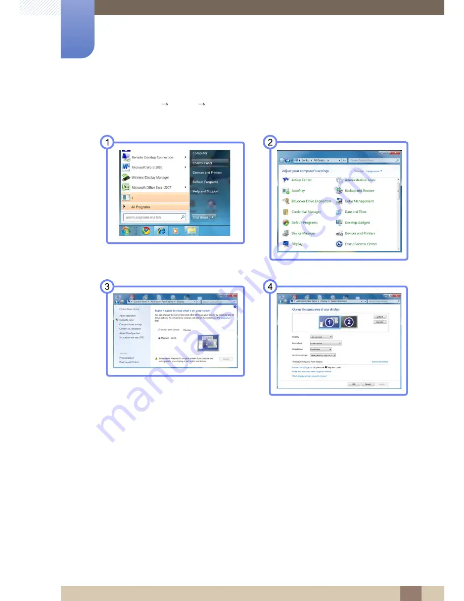 Samsung SyncMaster TS220C User Manual Download Page 64