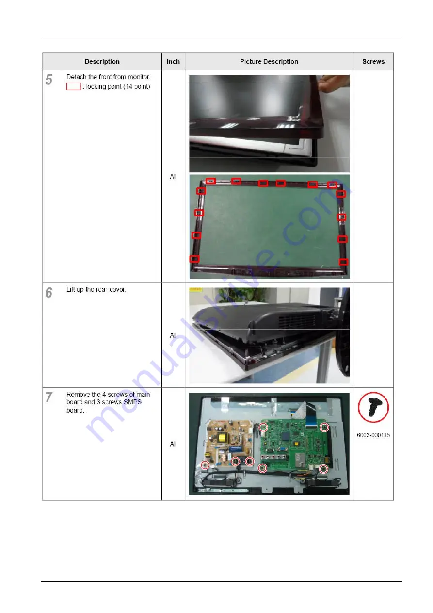 Samsung T22B300 Series Service Manual Download Page 23