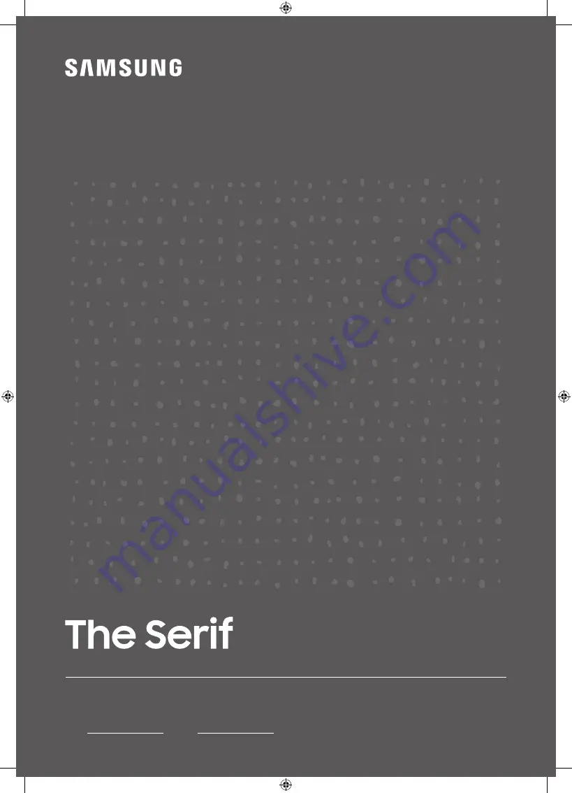 Samsung The Serif QE43LS01TAU User Manual Download Page 23