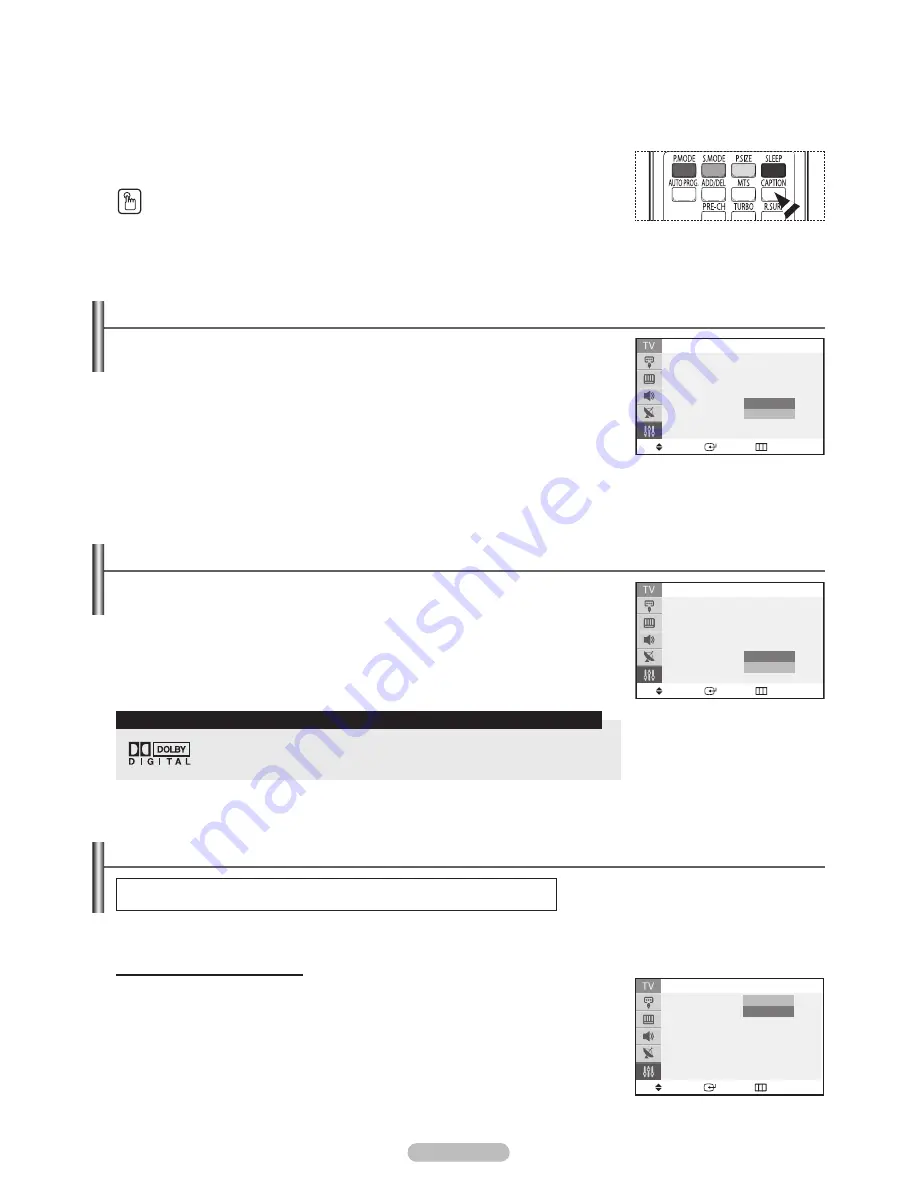 Samsung TX-T2085 Owner'S Instructions Manual Download Page 21