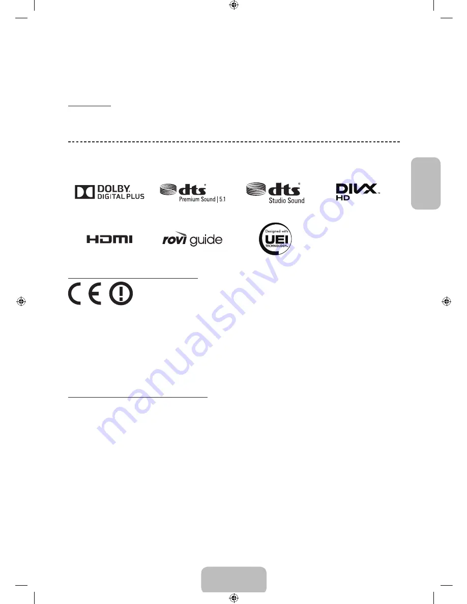 Samsung UE32F6470 User Manual Download Page 73