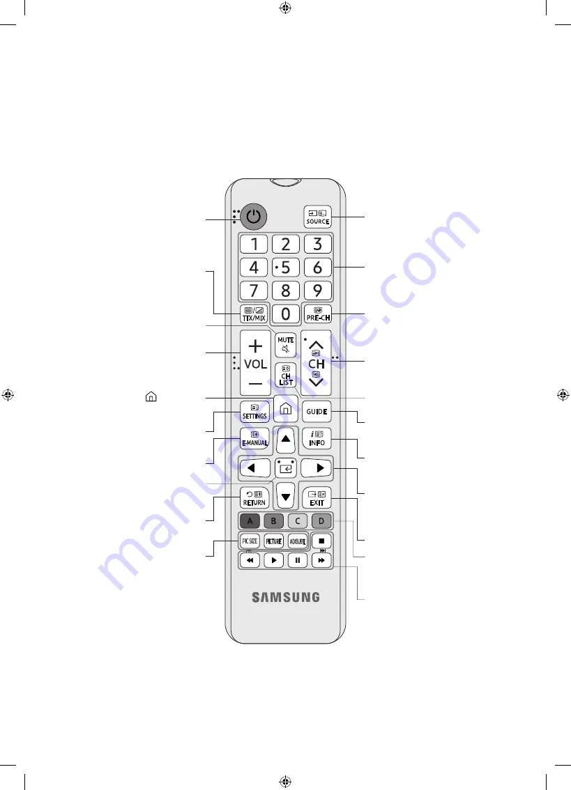 Samsung UE40NU7192 Скачать руководство пользователя страница 10