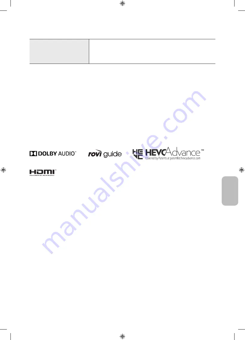 Samsung UE40NU7192 User Manual Download Page 119