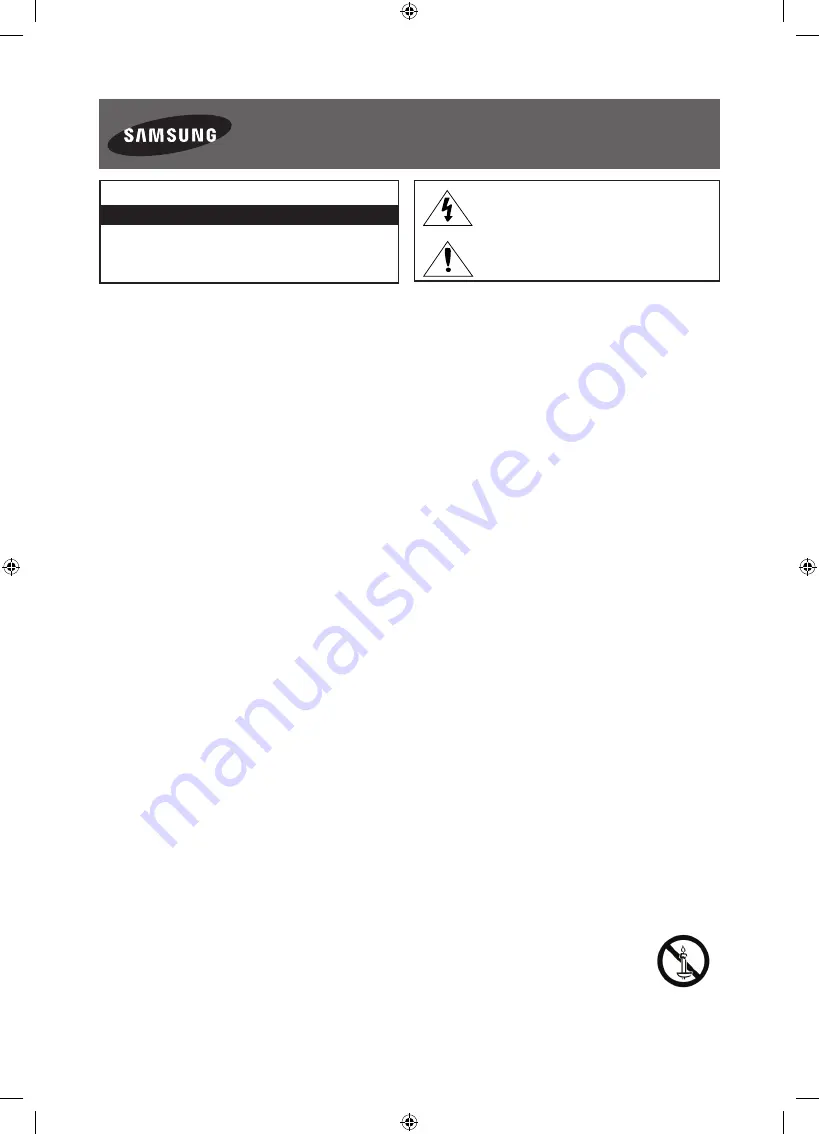 Samsung UE55H6400AW User Manual Download Page 2