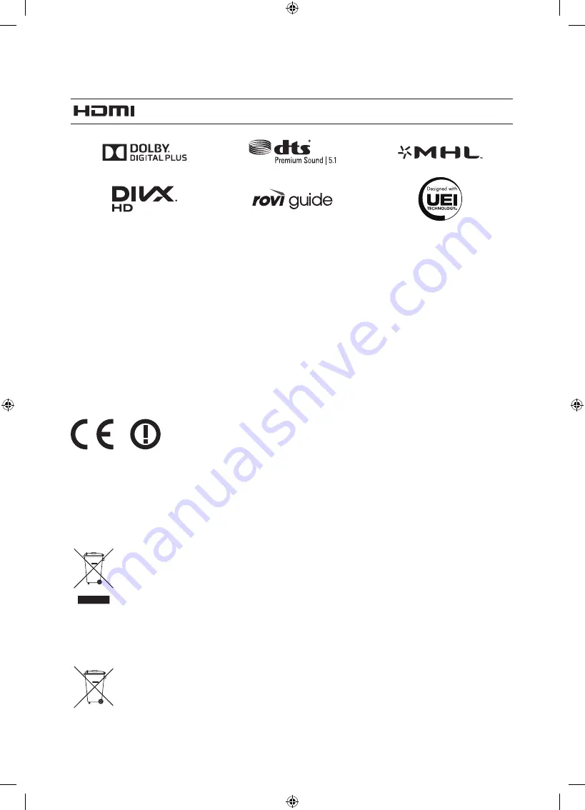 Samsung UE78HU9000T User Manual Download Page 99