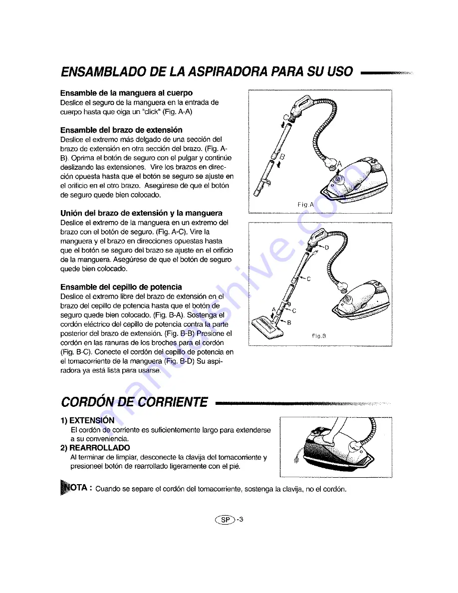 Samsung VAC-9048R Operating Instructions Manual Download Page 13