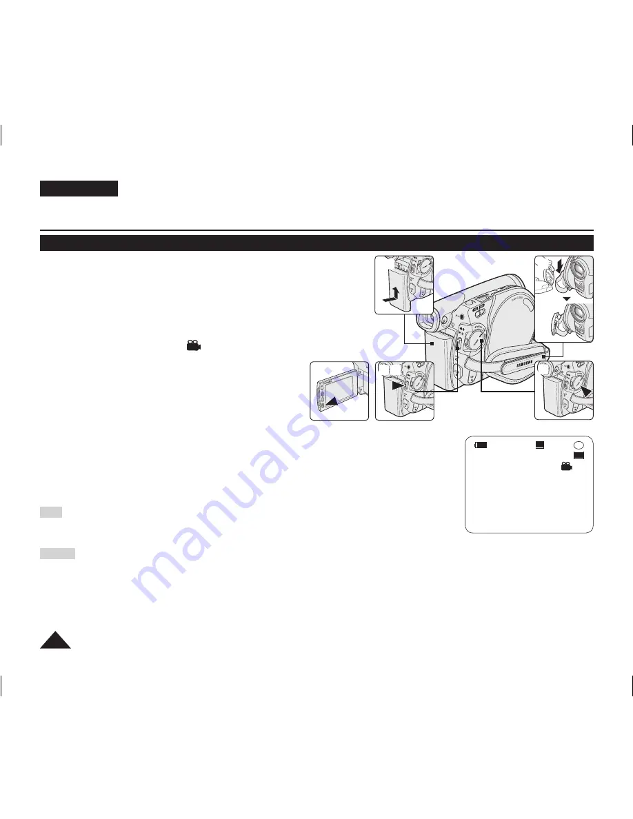 Samsung VP-DC171I Owner'S Instruction Book Download Page 44