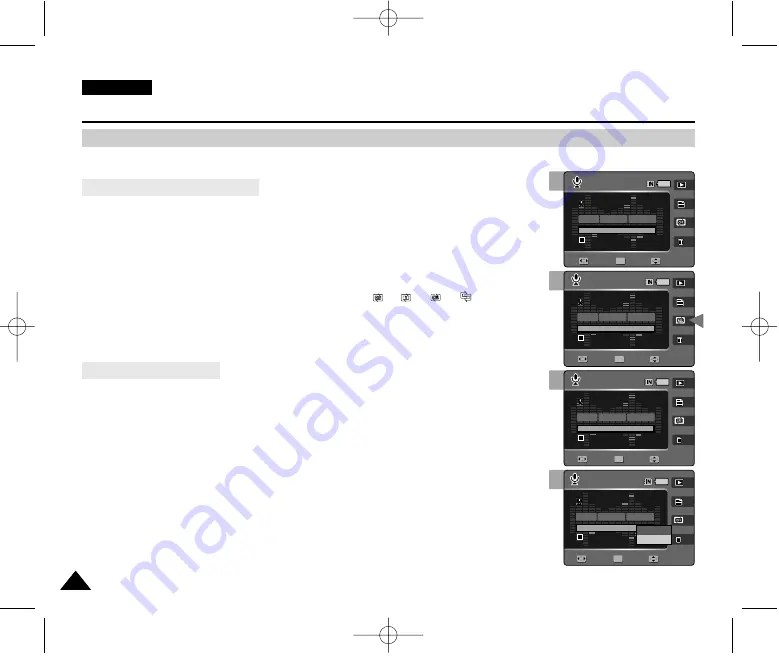 Samsung VP-MS15 Series Owner'S Instruction Manual Download Page 124