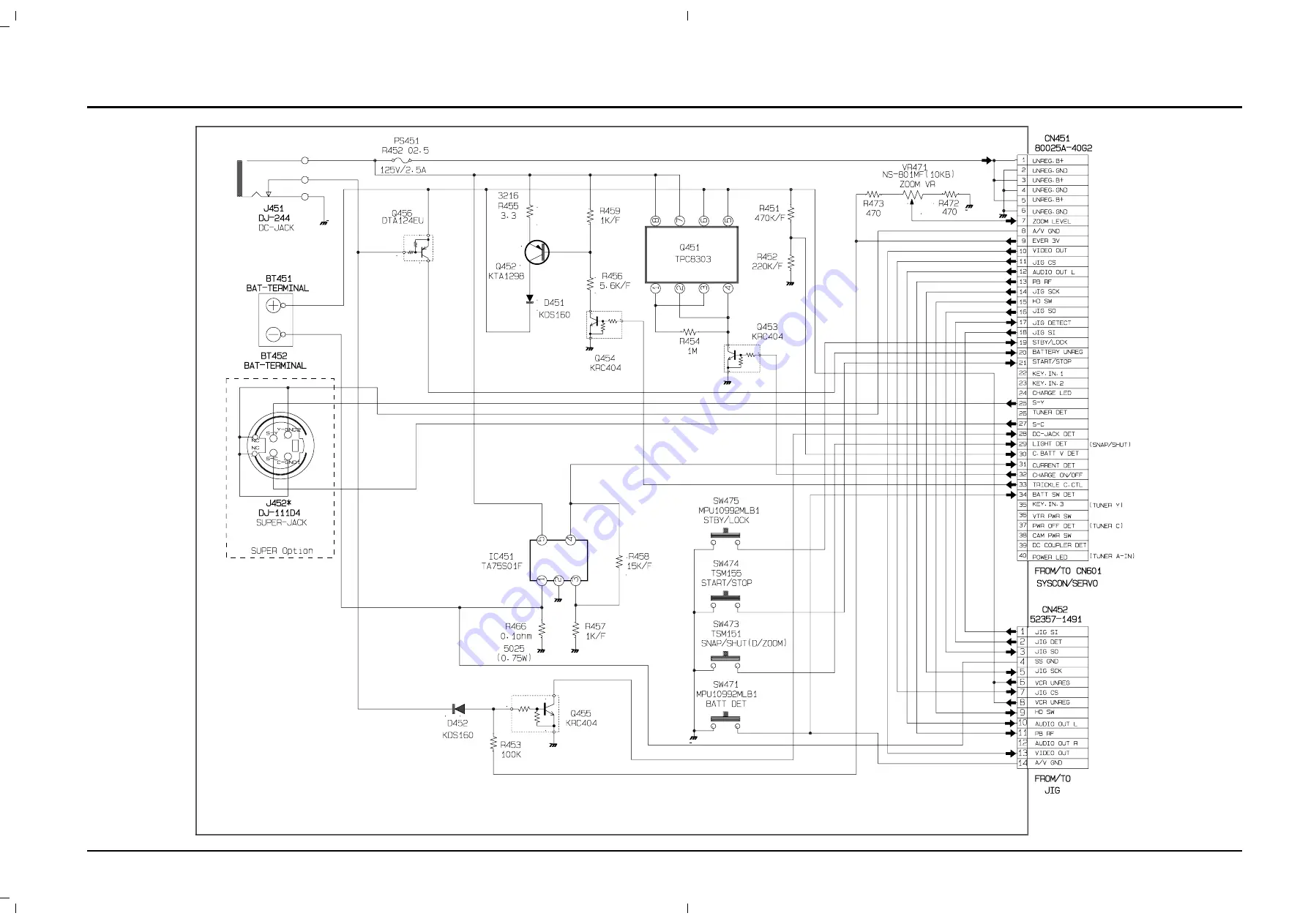 Samsung VPL500 Service Manual Download Page 141