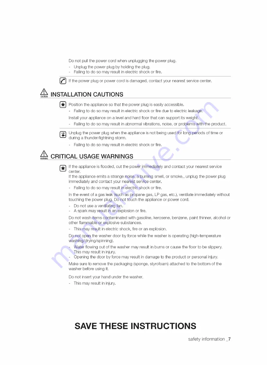 Samsung VRT PLUS WE357 Series User Manual Download Page 7