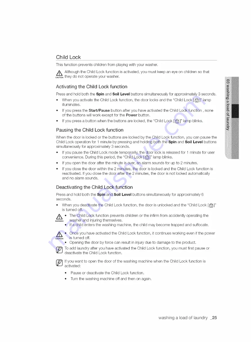 Samsung VRT PLUS WE357 Series User Manual Download Page 25