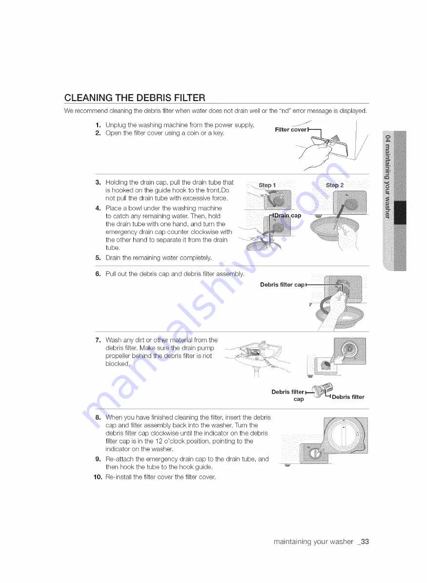 Samsung VRT PLUS WE357 Series Скачать руководство пользователя страница 33