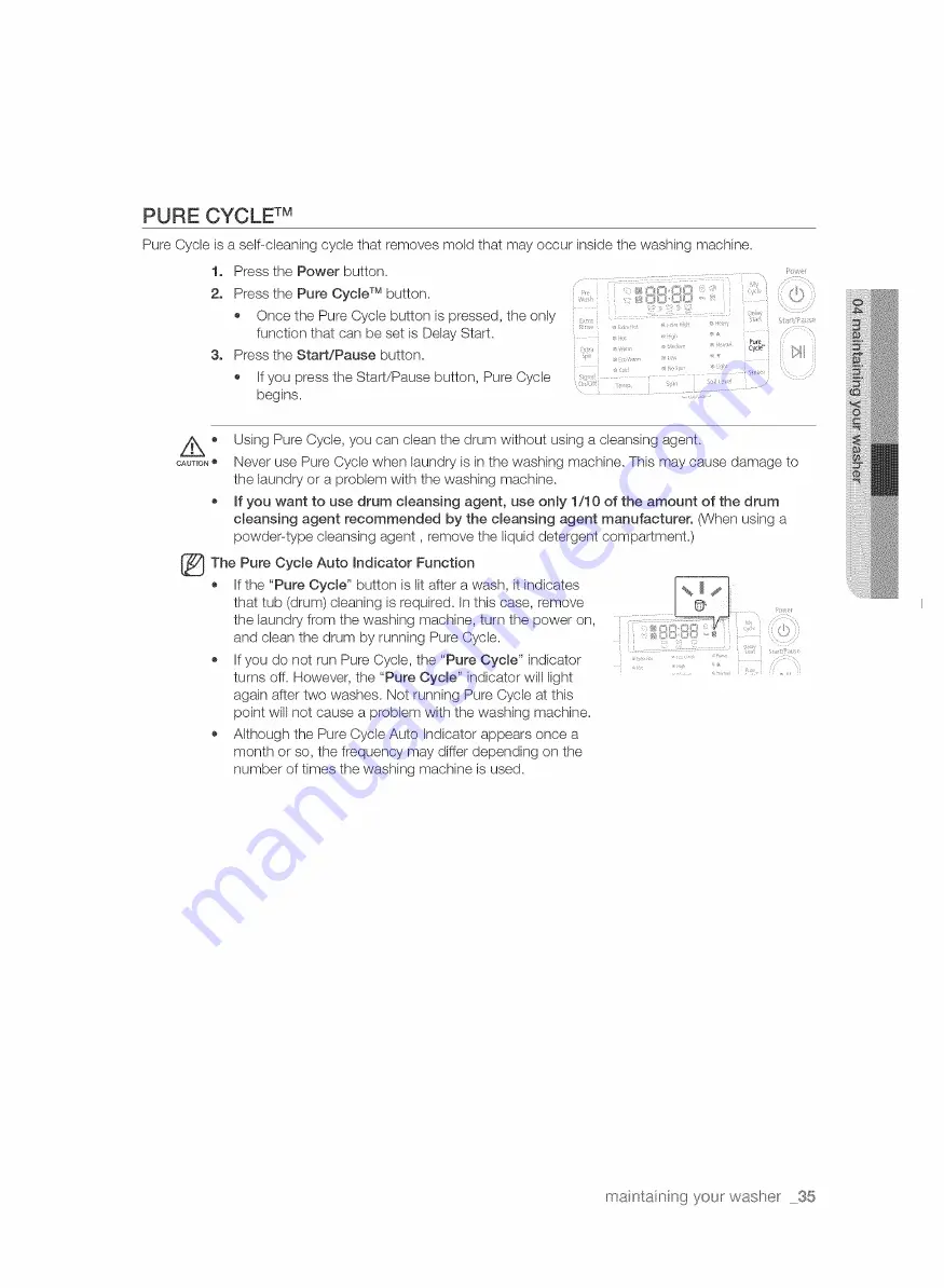 Samsung VRT PLUS WE357 Series User Manual Download Page 35