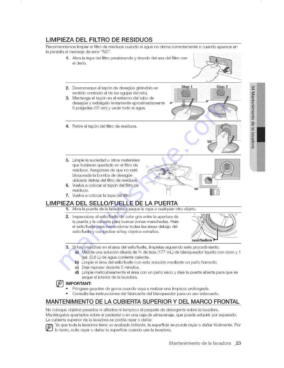 Samsung VRT WF448 Series Скачать руководство пользователя страница 57