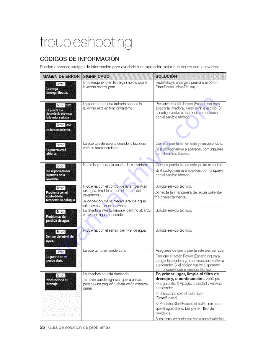 Samsung VRT WF448 Series User Manual Download Page 60