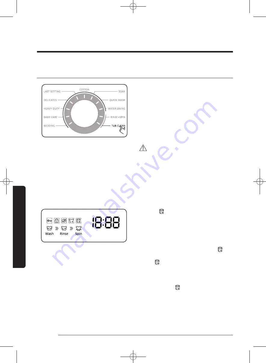 Samsung WA10J7750G Series Скачать руководство пользователя страница 46