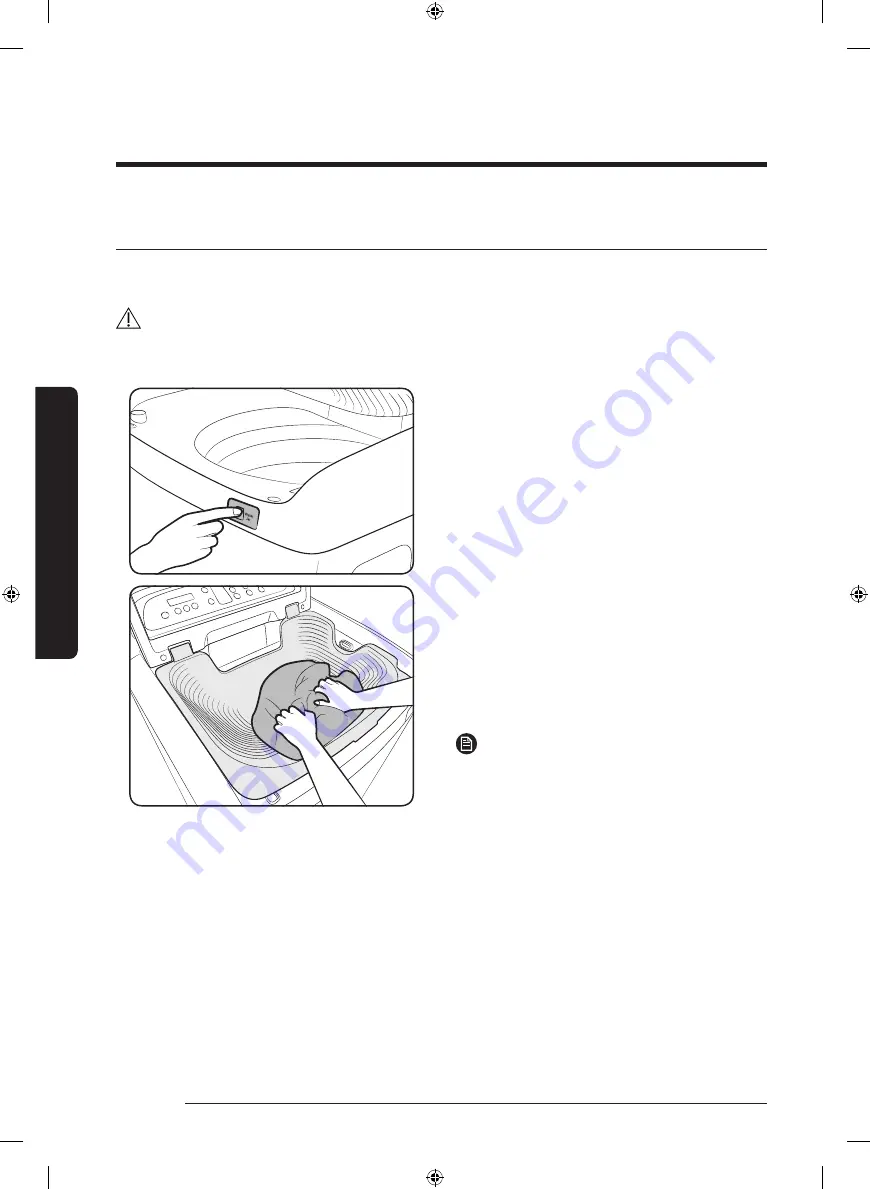 Samsung WA12J675 Series User Manual Download Page 20