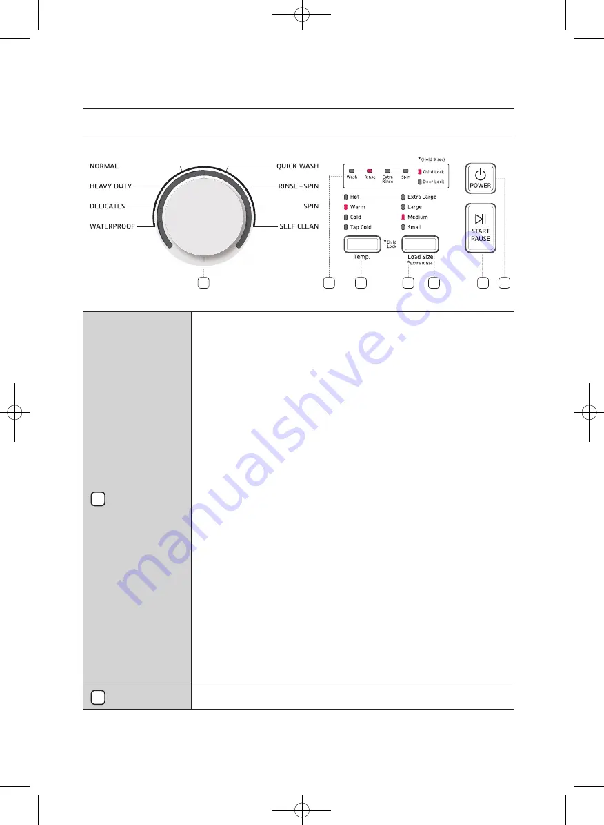 Samsung WA40J3000AW/AA Скачать руководство пользователя страница 18