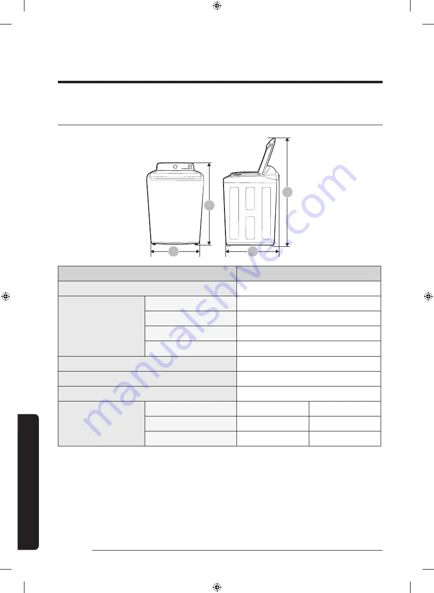 Samsung WA45T3400AW User Manual Download Page 60