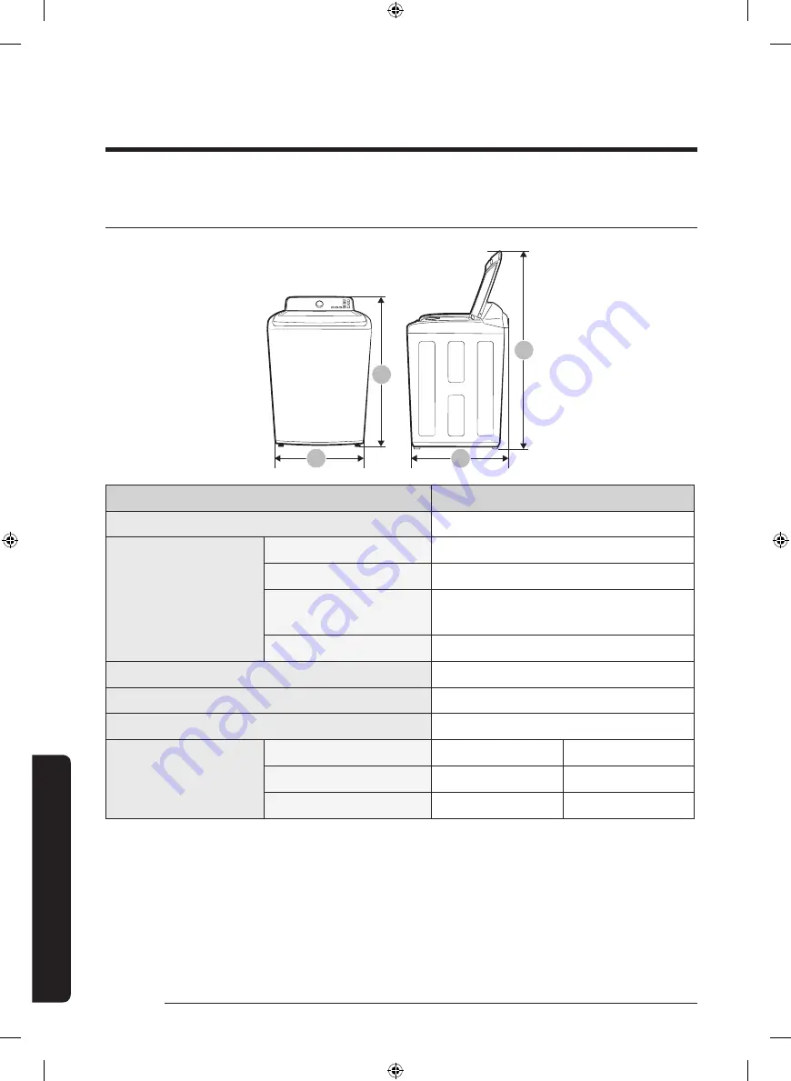 Samsung WA45T3400AW User Manual Download Page 128