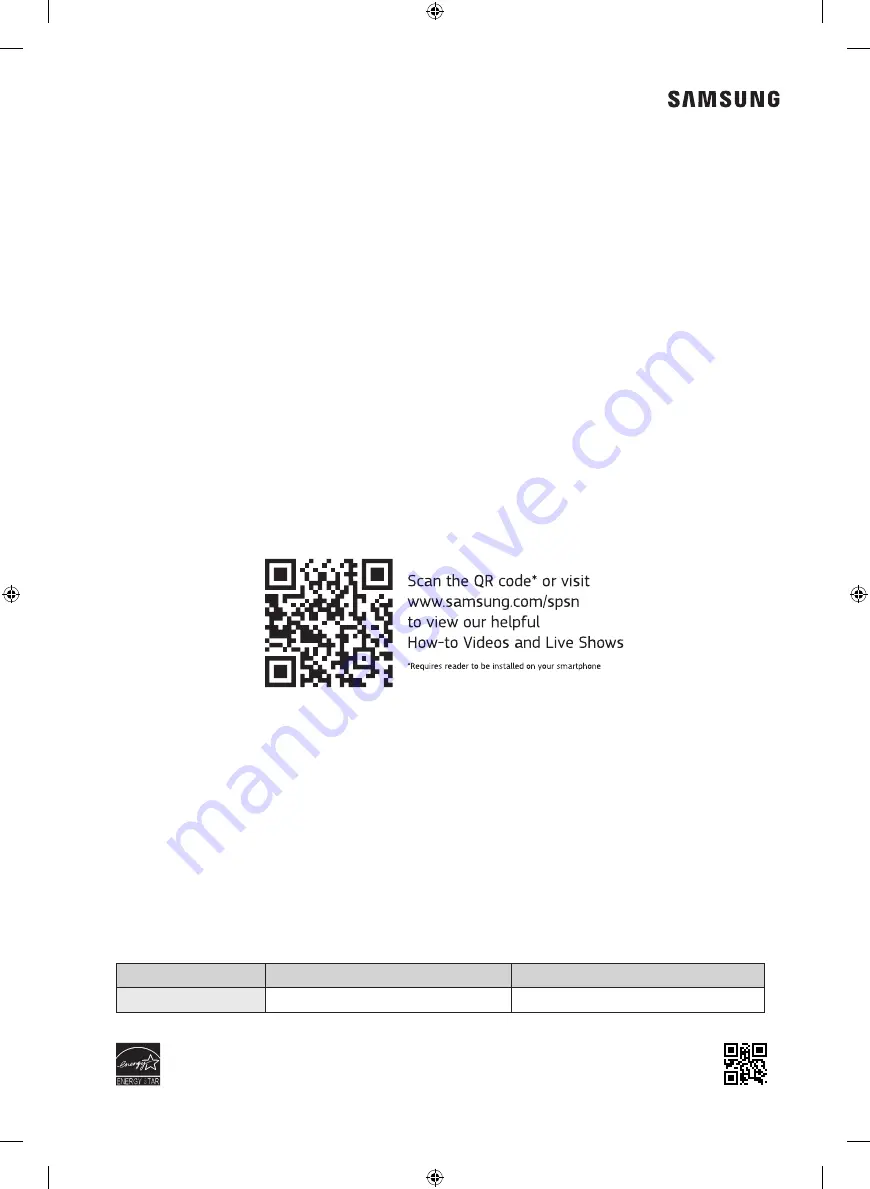 Samsung WA50R5400 Series User Manual Download Page 64