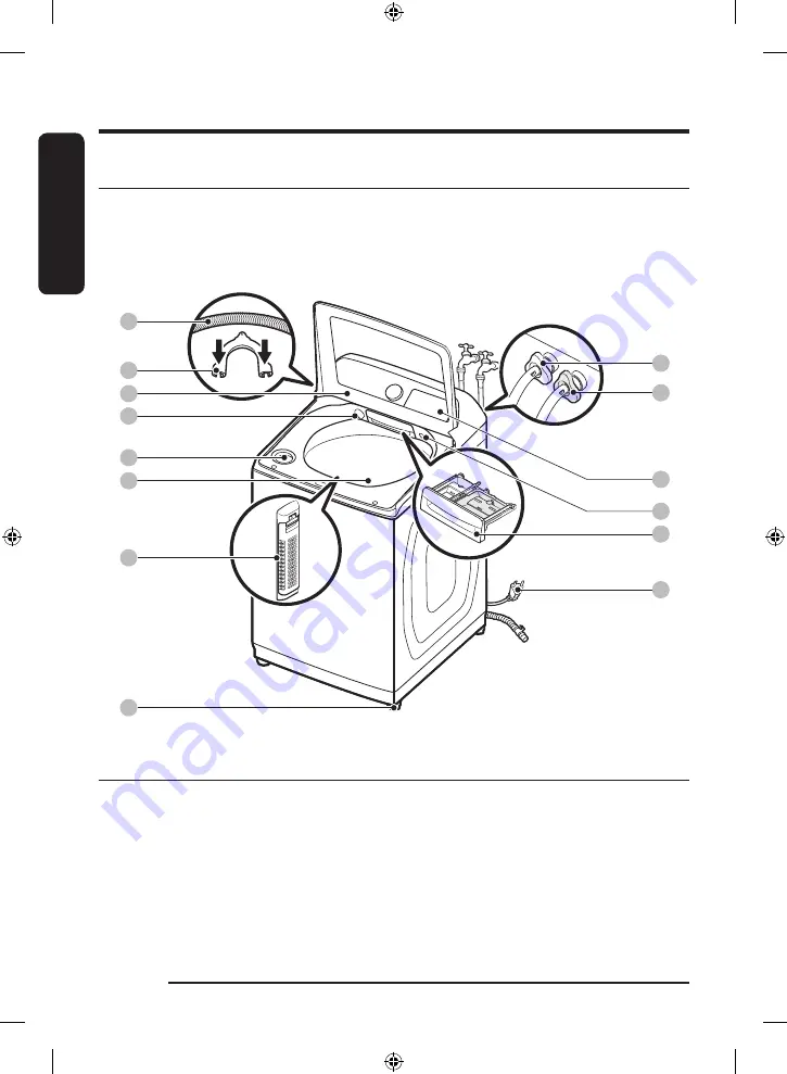 Samsung WA55CG71 A Series Скачать руководство пользователя страница 16