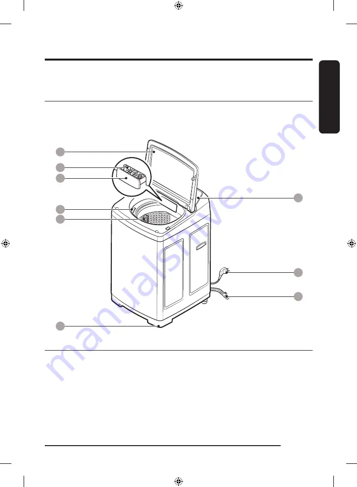 Samsung WA80CG4545 Series Скачать руководство пользователя страница 9