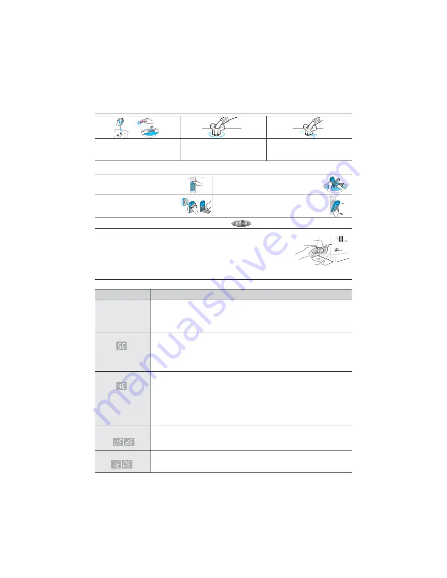 Samsung WA80V3WEP/XSG User Manual Download Page 13