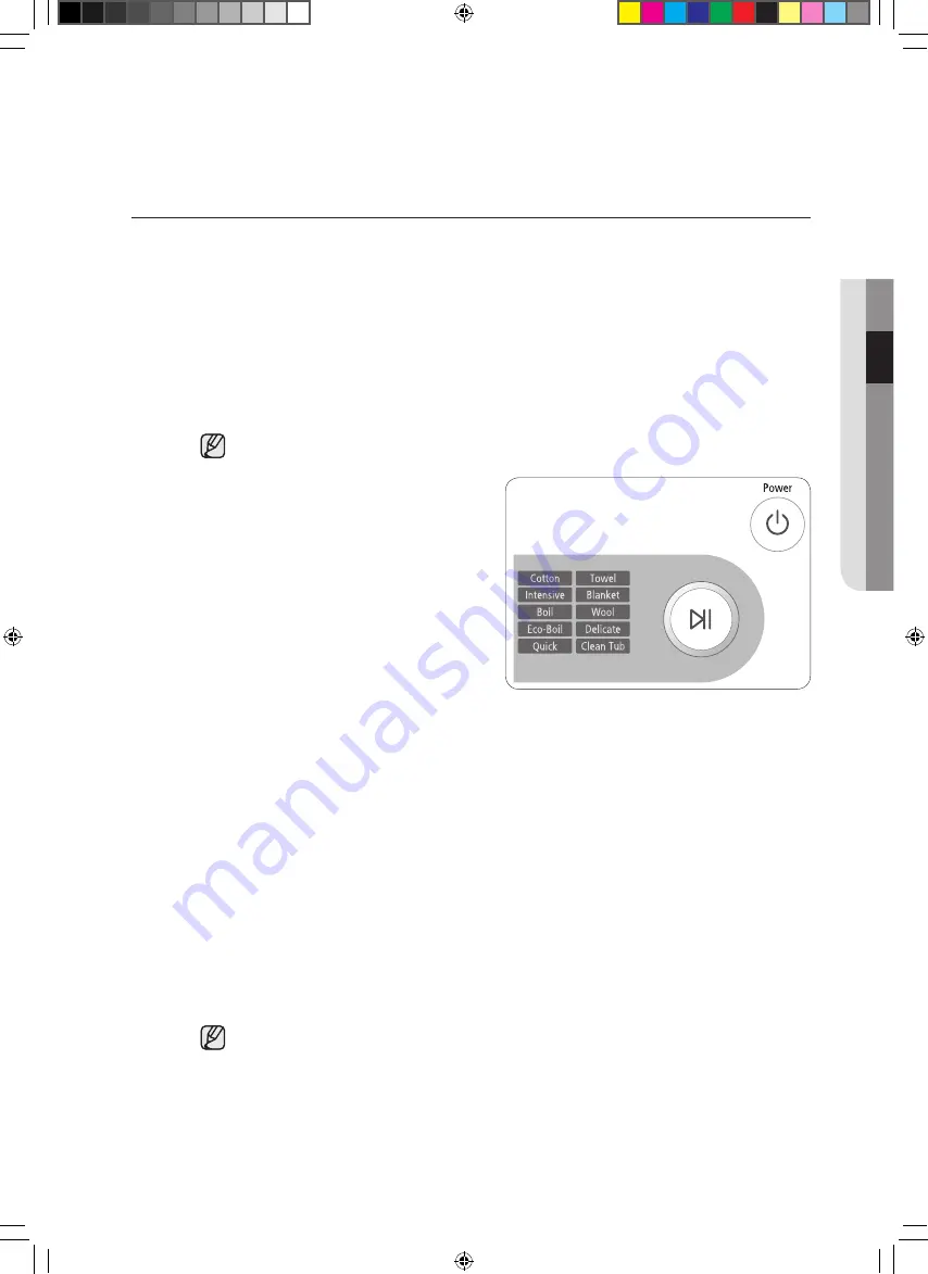 Samsung WD7122CKS User Manual Download Page 15