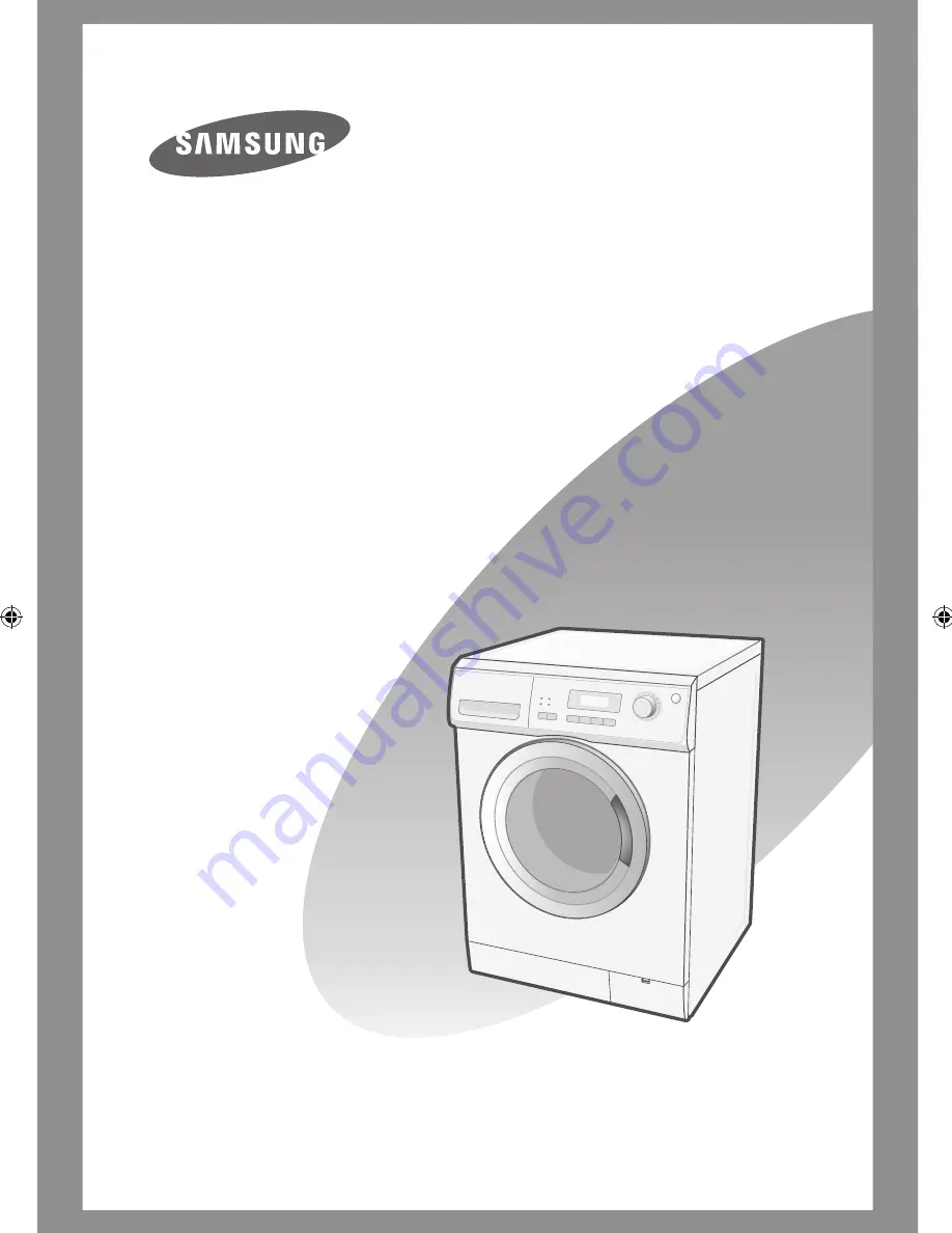 Samsung WD7704C8C Owner'S Instructions Manual Download Page 1