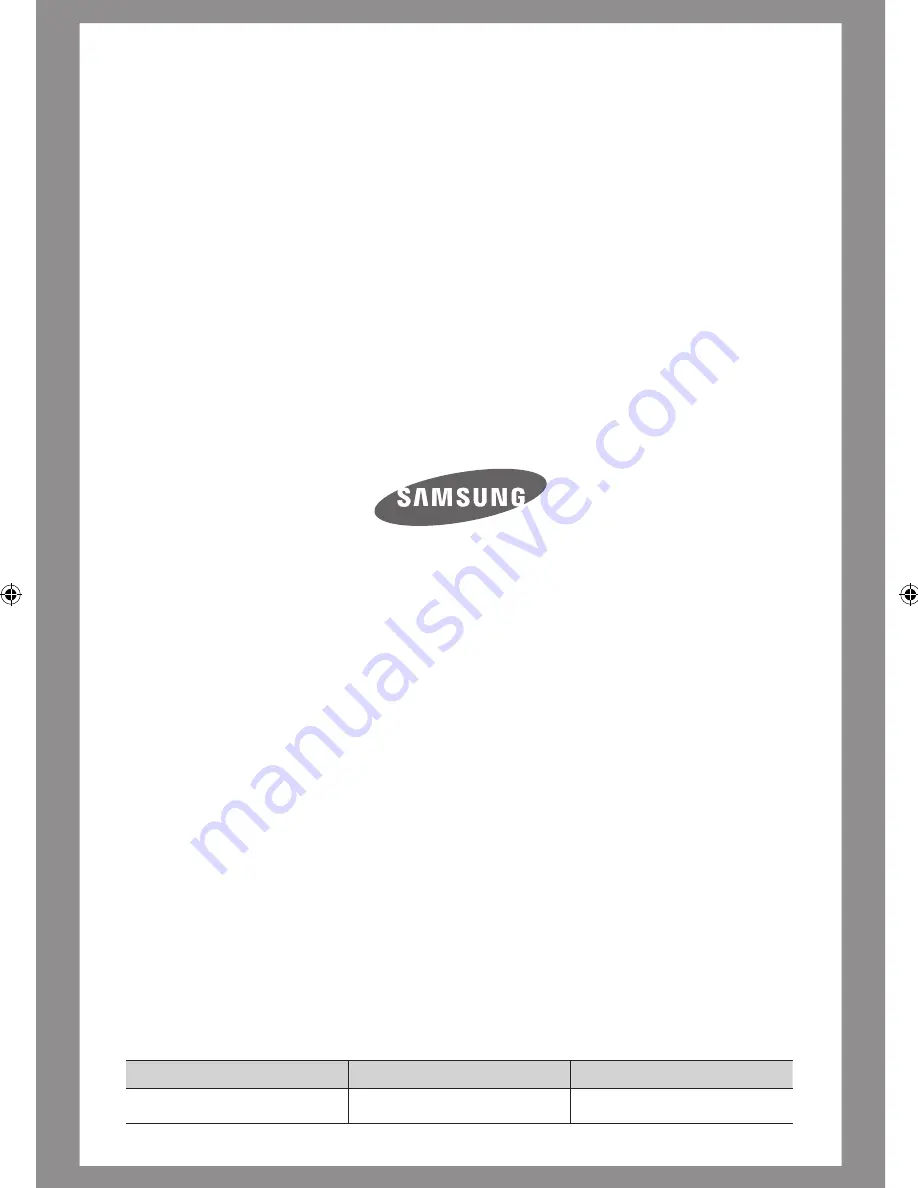 Samsung WD7704C8C Owner'S Instructions Manual Download Page 24