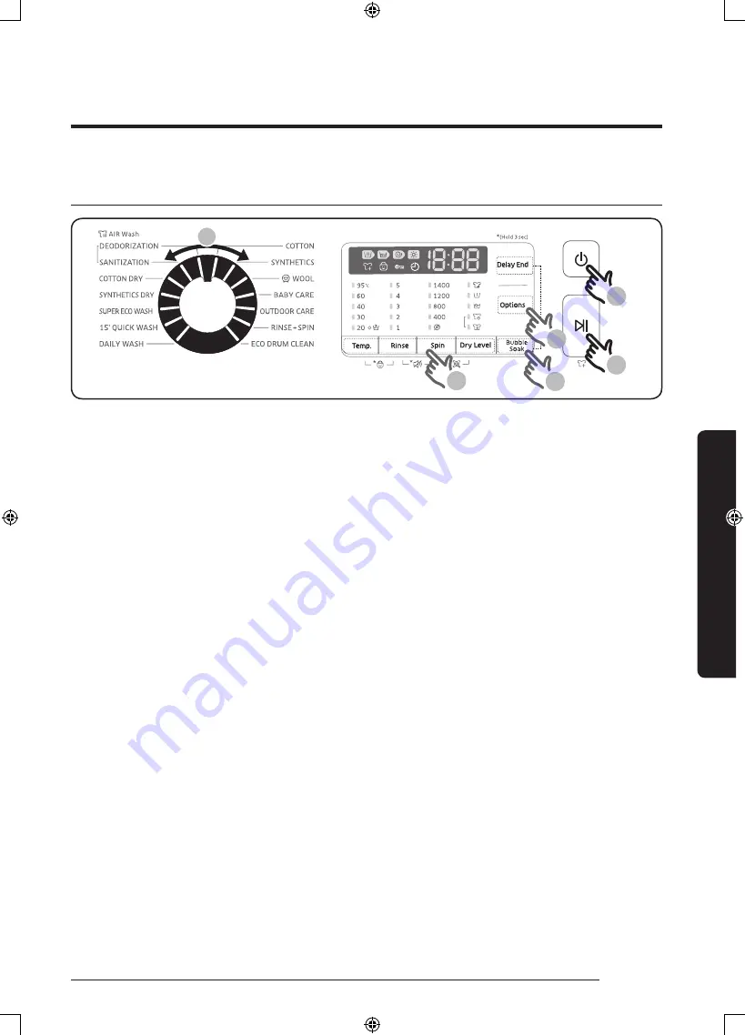 Samsung WD85K5 Series User Manual Download Page 33